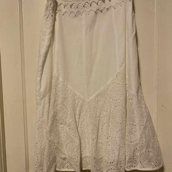 White Nygard Midi Skirt - Picture 2 of 6